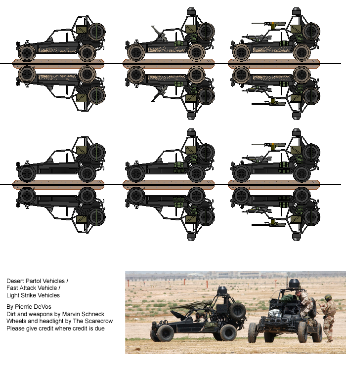 Desert Patrol Vehicles